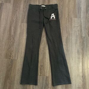 Aeropostale Dark Gray Flare Sweatpants